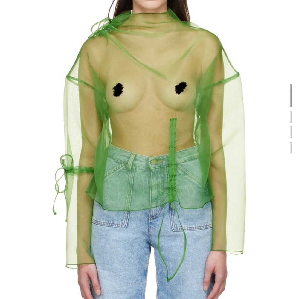 Avavav green nice top NWT